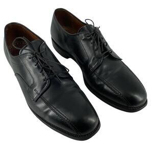 ALLEN EDMONDS Size 10.5 Sagamore Black Leather Shoes 10.5 D
